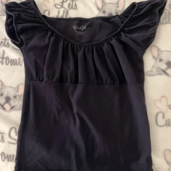 Brandy Melville Black Blouse - Picture 2 of 2
